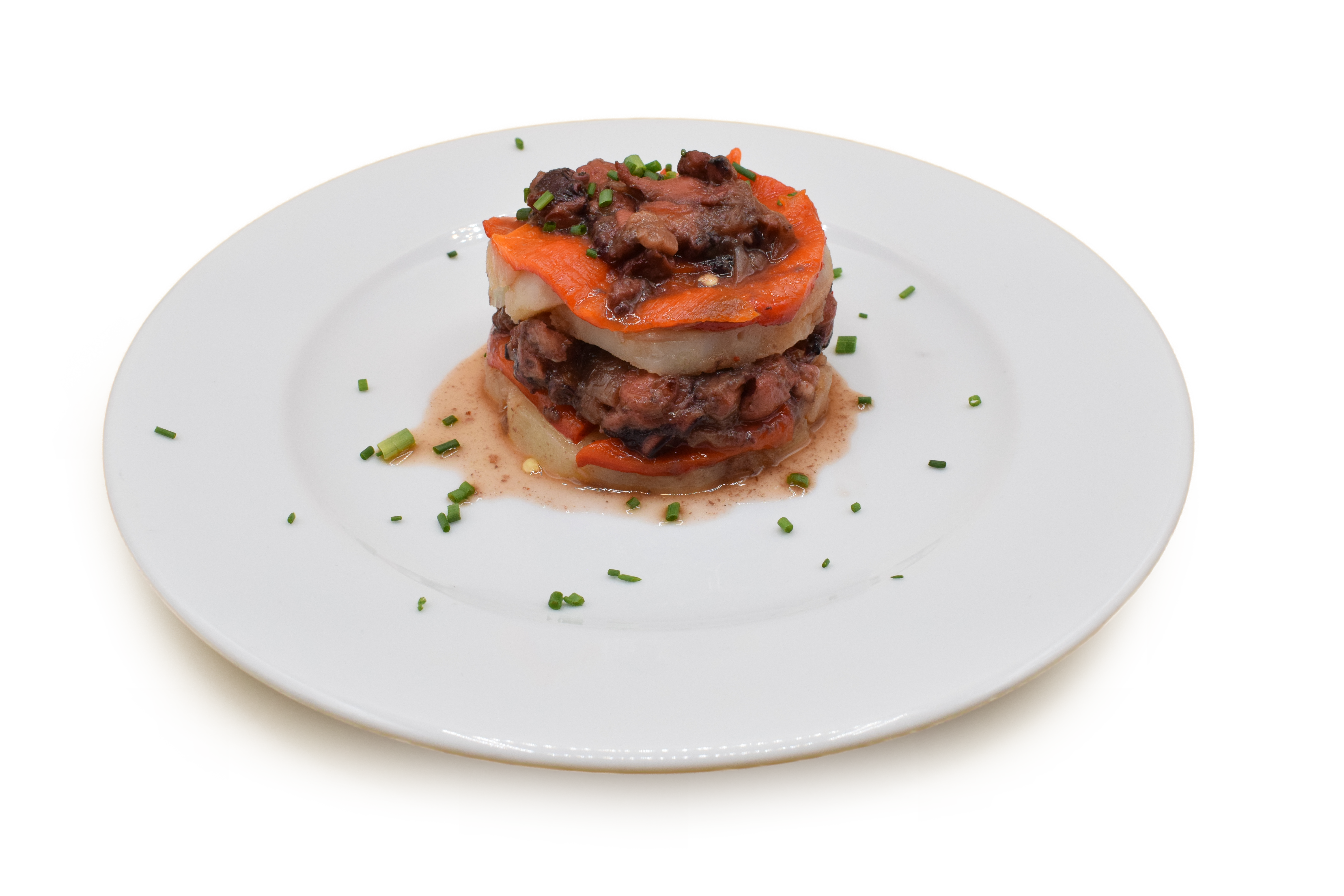LA RUTA RISAS Y BRASAS SWEET PALERMO CON BECHAMEL DE JAMÓN DE BELLOTA Y CREMA DE FOIE